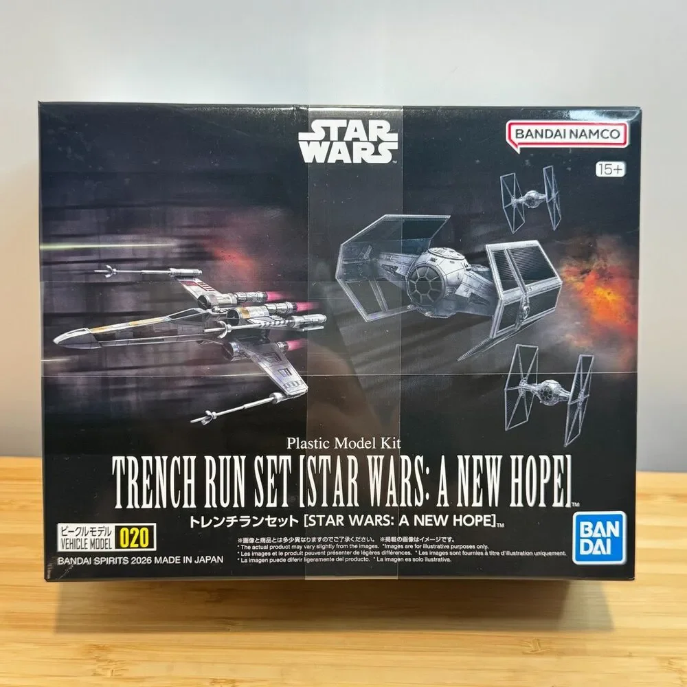 Bandai Star Wars Vehicle Model 020 Trench Run Set A New Hope NEW